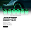 Logo Tutup Pentil Ban Mobil Motor Glow In The Dark Luminous Valve Cap