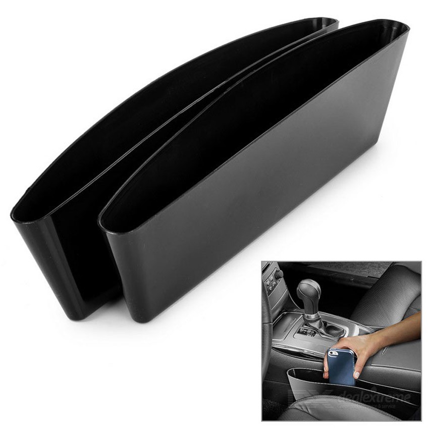 Rak Mobil Selipan / Car Seat Gap Storage Organizer Samping Jok Sekat - Gambar 3