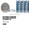 Baterai Battery Lithium 3V Lithium Biru CR2032 Batu Batre Kancing Baju
