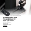 Car Door Step Hook Injakan Kaki Kait Pintu Pedal ke Rooftop Mobil Premium Stainless