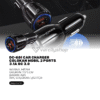 DC-681 Car Charger Dual USB Fast Charging Port 3.1A QC 3.0 Charger HP Car Lighter