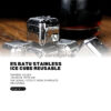Es Batu Stainless Food Grade Ice Cube Stainless Reusable Pakai Ulang