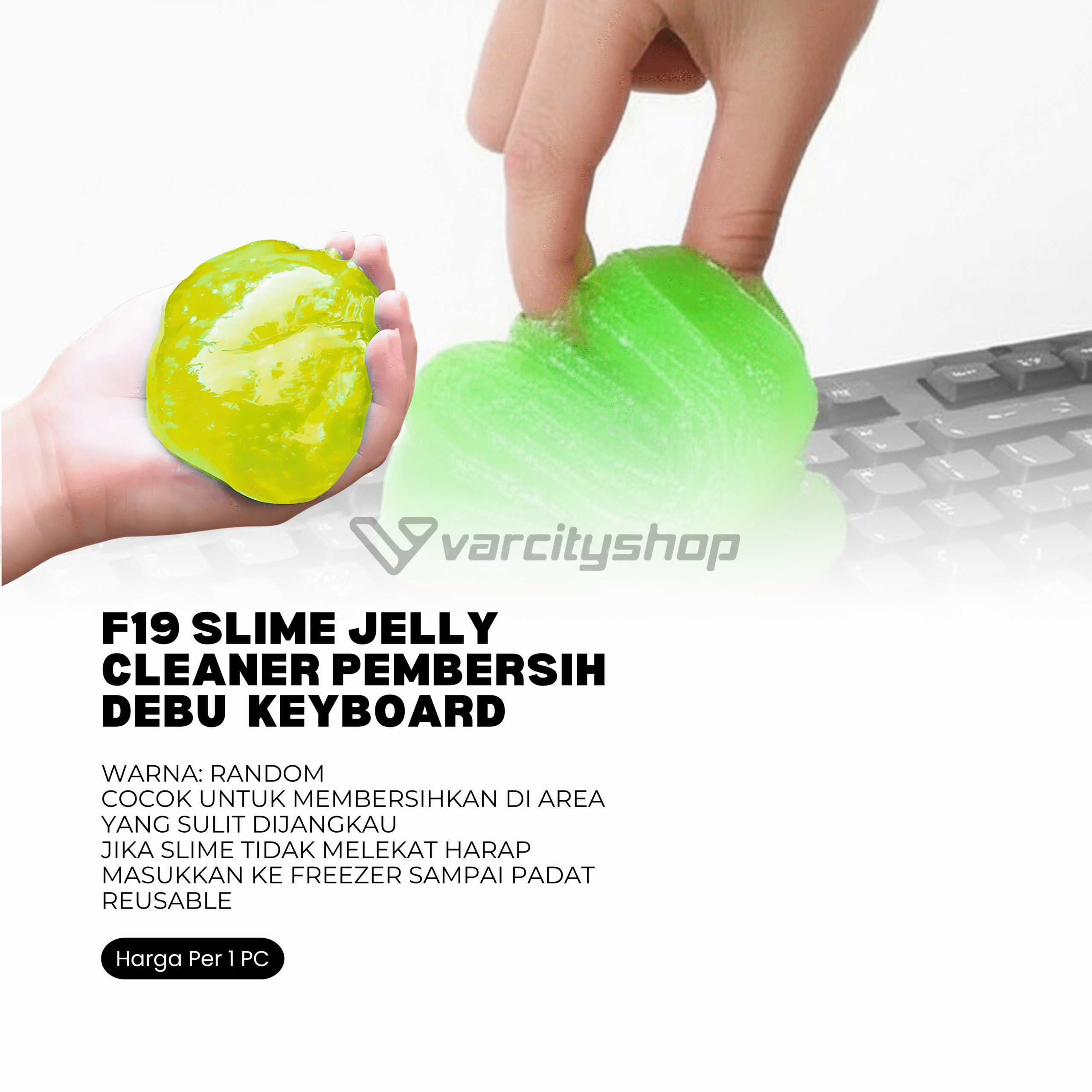 Super Slime Jelly Cleaner Gel Pembersih PeLengket Debu Keyboard Toys