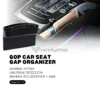 GOP Car Seat Gap Organizer Rak Tempat Samping Celah Kursi Jok Mobil Design & Premium Quality - Hitam