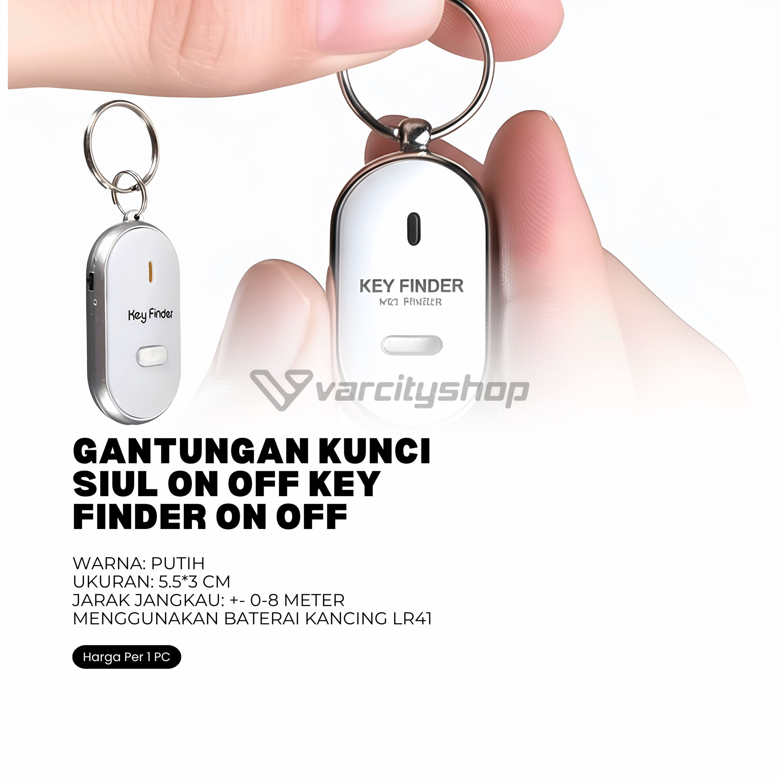 Gantungan Kunci Siul On Off Key Finder On Off