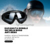 Kacamata Goggles Ski Tactical Kacamata Sepeda Motor Lensa Wide
