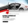 Karet Peredam 3 Layer Car Door Insulation Segel Karet Peredam Suara Pintu Mobil