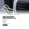 Reusable Cable Ties Kabel Ties Bisa Buka Kabel Tis Pengikat Kabel Nylon