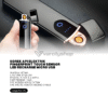 Korek Api Elektrik Fingerprint Usb Touch Sensor LED Screen Display