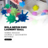 Bola Mesin Cuci Magic Laundry Ball Bola Karet Pembersih Baju Celana