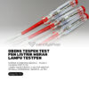 Obeng Tespen Test Pen Listrik Merah Lampu Testpen