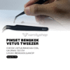 Pinset Vetus Tweezer Bengkok Lengkung Lancip ESD-15