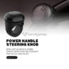 Power Handle Steering Knob Stir Mobil Booster Putaran Stir Mobil