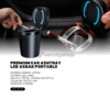 Premium Car Ashtray LED Asbak Portable Asbak Mobil Asbak LED