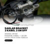 Saklar Bracket 2ON OFF Tombol Saklar Motor 3 Kabel Switch On On Off