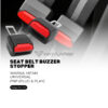 1PC Belt Buzzer Seat Belt Buzzer Stoper Alarm Adaptor Seatbelt Buckle