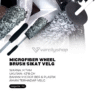 Microfiber Wheel Brush Sikat Detailing Pembersih Velg Ban Roda Mobil
