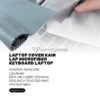 Laptop Cover Kain Keyboard Laptop Cover Lap Microfiber Layar Laptop Keyboard