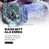 Wash Mitt Ala Korea Microfiber Sarung Tangan Cuci Kendaraan Washmitt