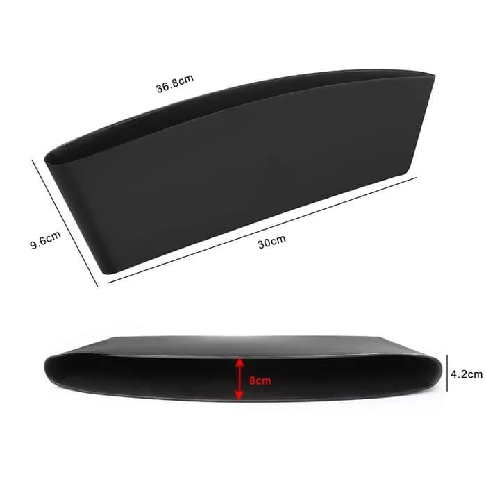 Rak Mobil Selipan / Car Seat Gap Storage Organizer Samping Jok Sekat - Gambar 4