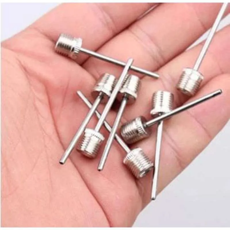 Pentil Jarum Pompa Bola Stainless Untuk Bola - Gambar 2