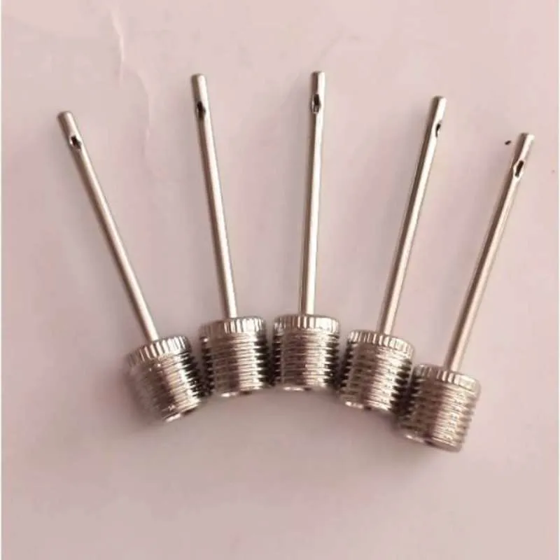 Pentil Jarum Pompa Bola Stainless Untuk Bola - Gambar 4