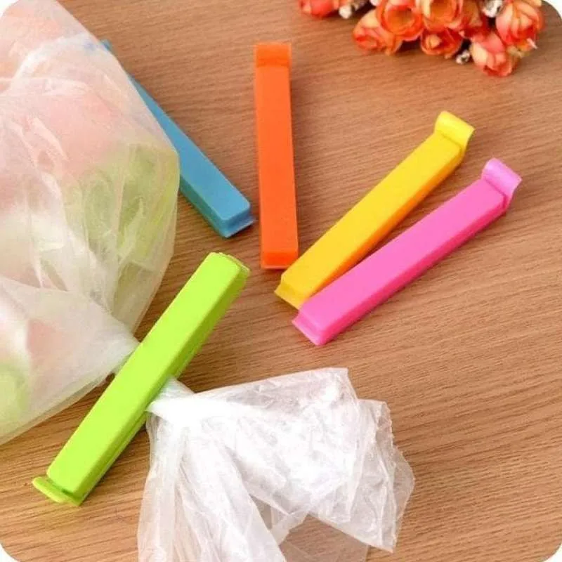Segel Penjepit Plastik Jepit Kantong Makanan Klip Seal Sealer Kemasan - Gambar 2