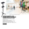 Tripod Banner 2 Sisi Stand Display Tiang Iklan Barcode Tripod Poster Stand