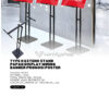 Type H Extend Stand Papan Display Miring Display Banner Promosi Poster Rangka Banner Vertical