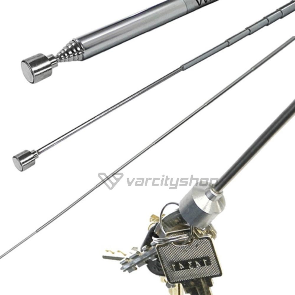 Tongkat Magnet Teleskopik Pen Pick Up Tool Stick Telescopic Tools Panjang Pendek Sampai 65cm - Gambar 6